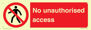 No unauthorised access